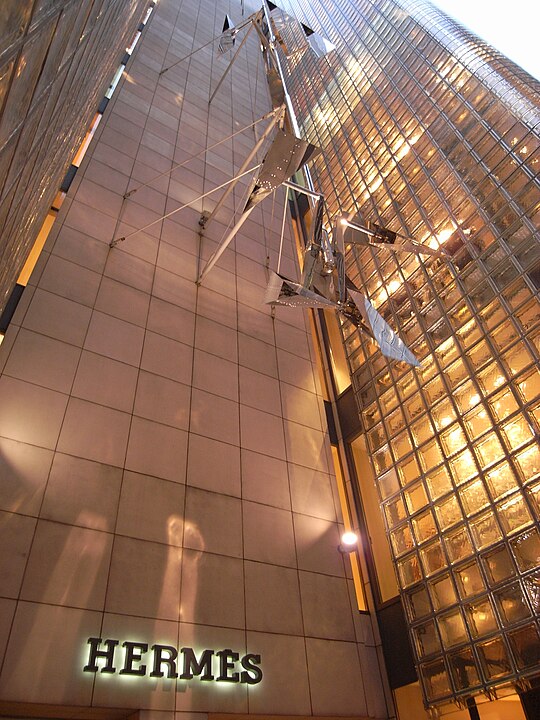 Maison Hermès building, Tokyo by Renzo Piano