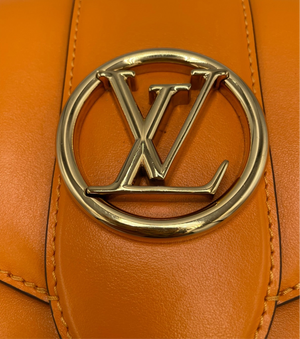 Louis Vuitton Pont 9 Bleu Orage Leather