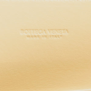 Bottega Veneta Wallet on Chain Beige Intrecciato