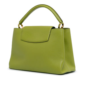 Louis Vuitton Capucines MM Green Taurillon