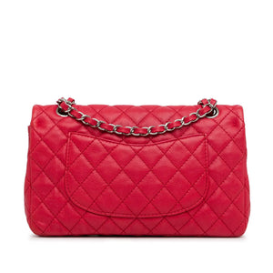 Chanel Classic Double Flap Moyen Bourgogne Caviar Or