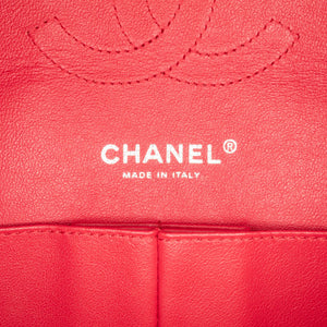 Chanel Classic Double Flap Moyen Bourgogne Caviar Or