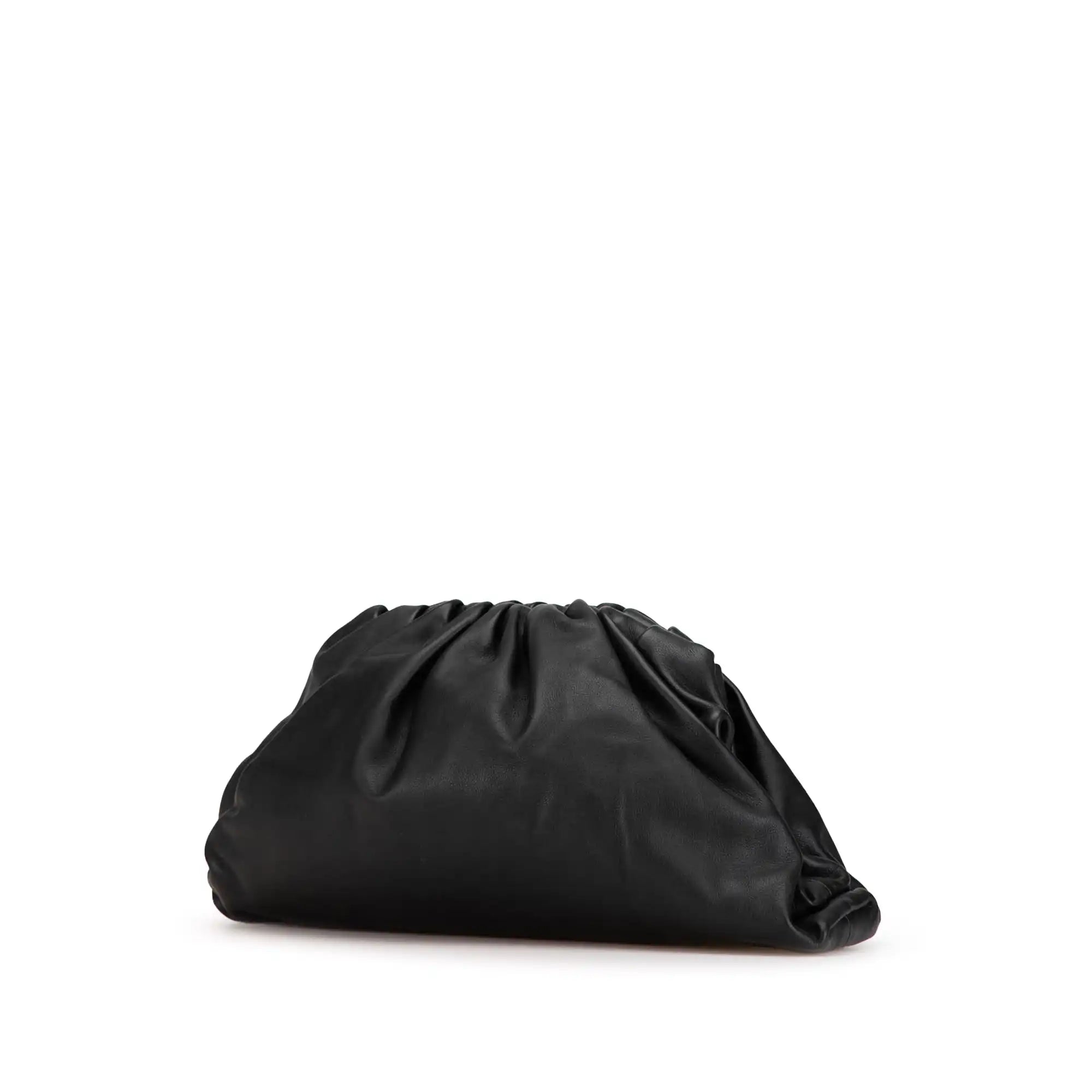 Bottega Veneta the Pouch Clutch Black