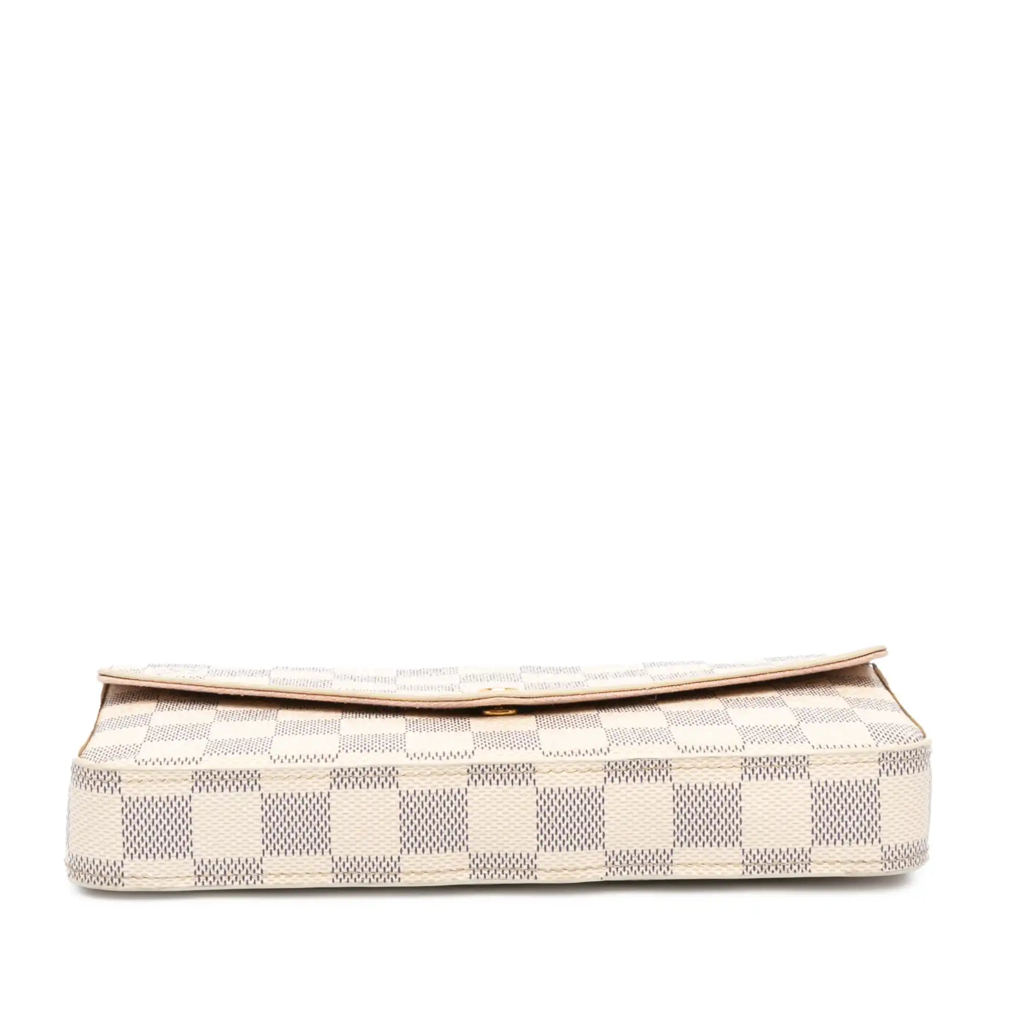 Louis Vuitton Pochette Félicie Damier Azur Canvas