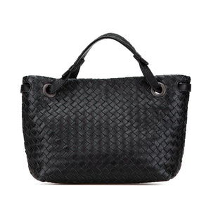 Bottega Veneta Bella Tote Cuir intrécciato noir