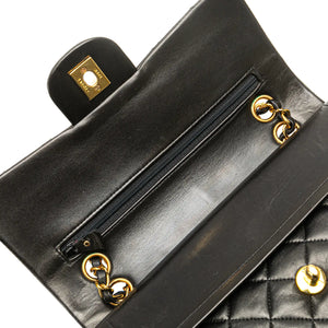 Chanel Classic Double Flap Small Black Lambskin Gold