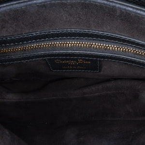 Dior Saddle Bag Medium Black Calfskin