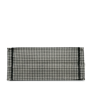 Dior Book Tote Houndstooth Embroidered Large Bicolor Canvas