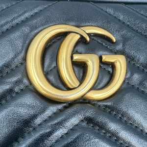 Gucci GG Marmont Black Matelassé