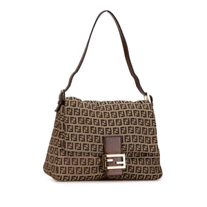 Fendi Mamma Forever Brown Zucchino Canvas