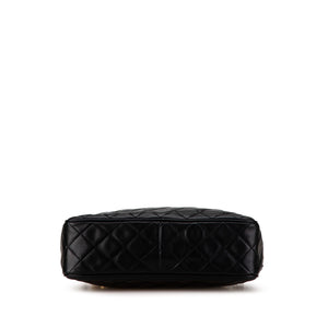 Chanel Camera Bag Black Lambskin Gold