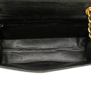 Chanel CC Flap Black Diamond Lambskin Gold