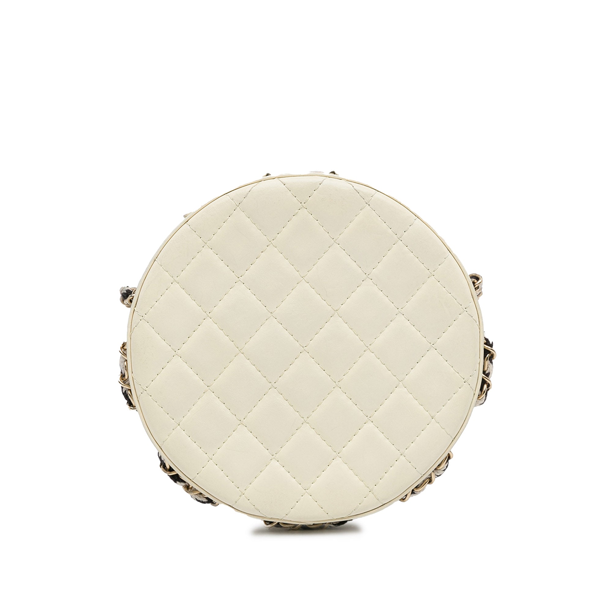 Chanel La Pausa Coco Lifesaver Round Bag Lambskin