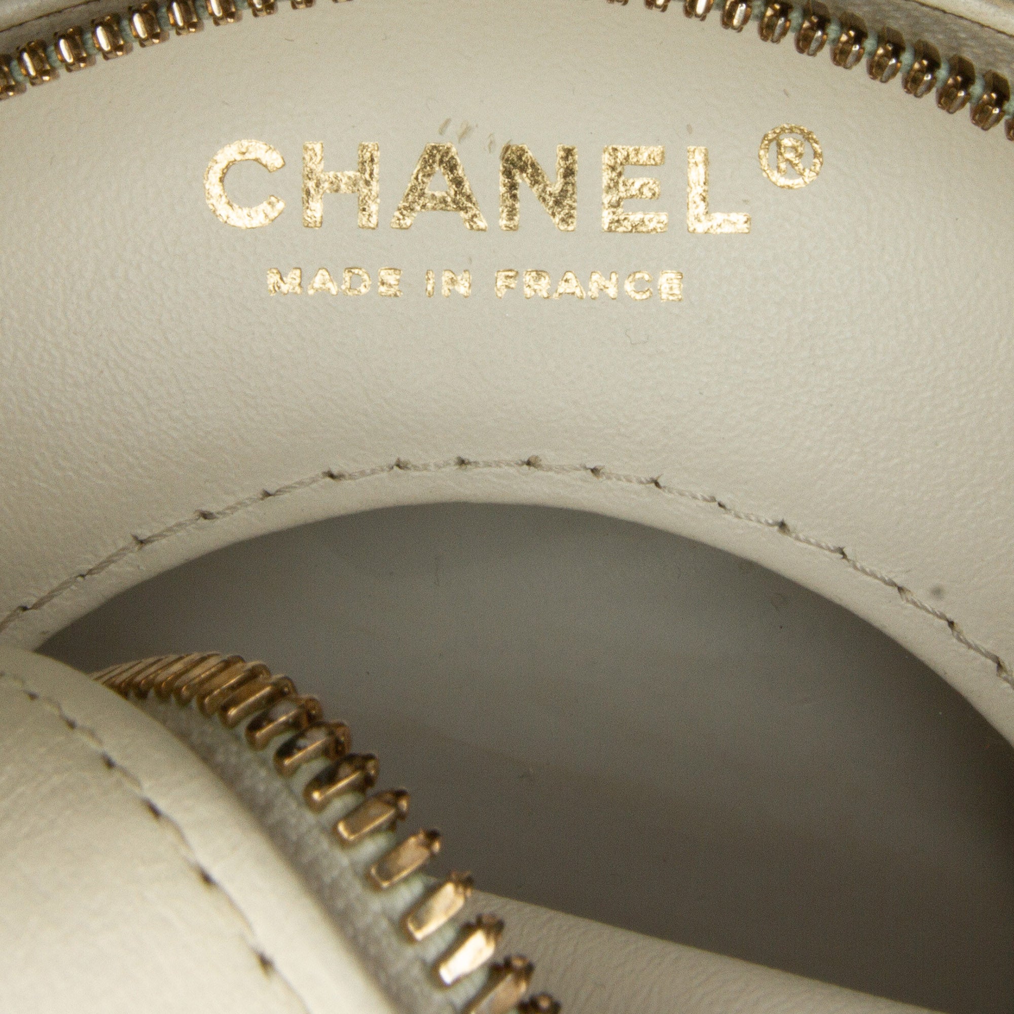 Chanel La Pausa Coco Lifesaver Round Bag Lambskin