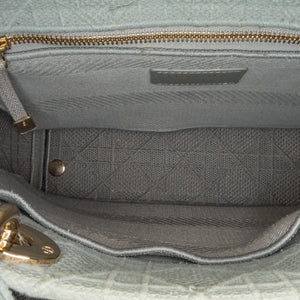 Dior Lady D-Lite Medium Grey Canvas