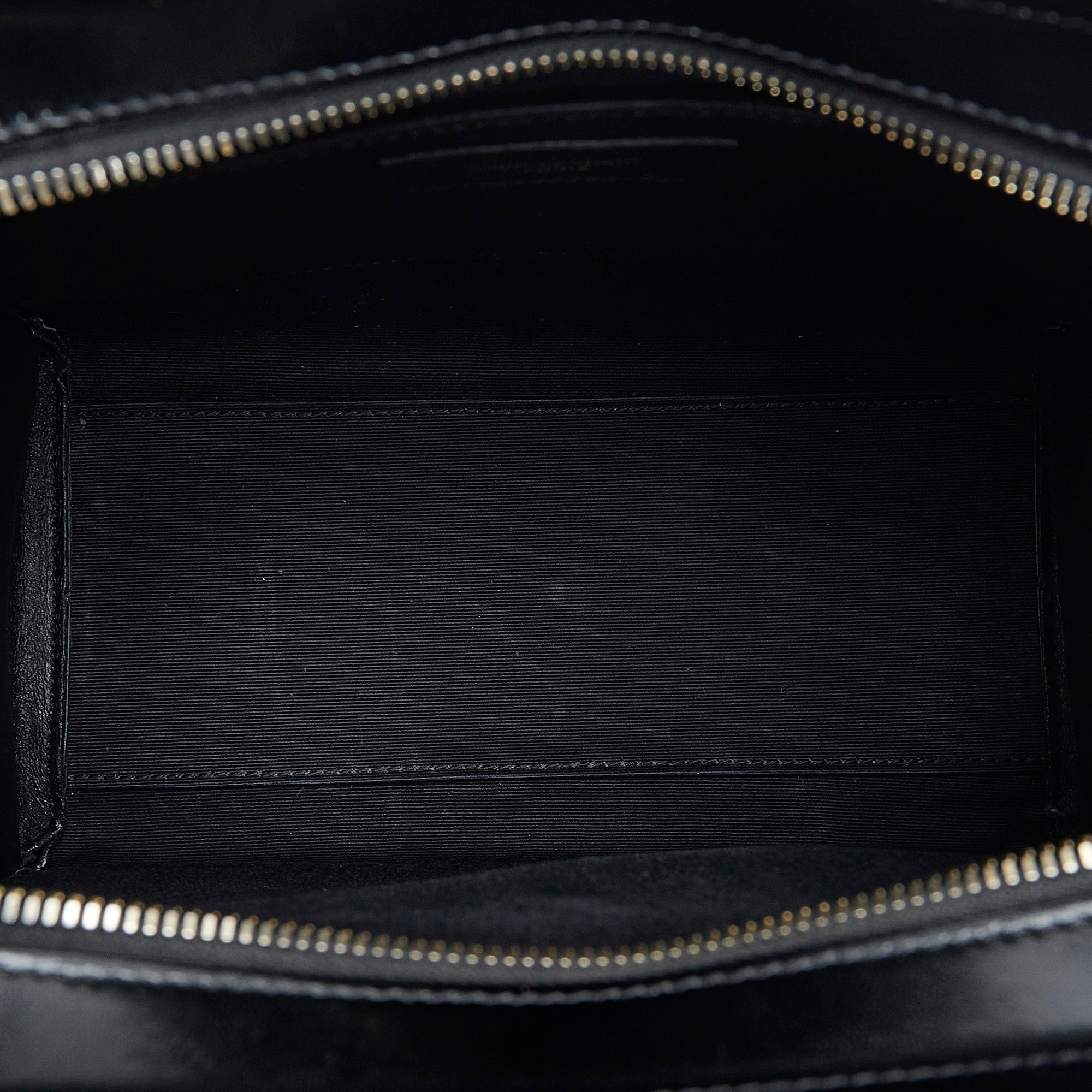 Yves Saint Laurent Uptown Handbag Black Leather