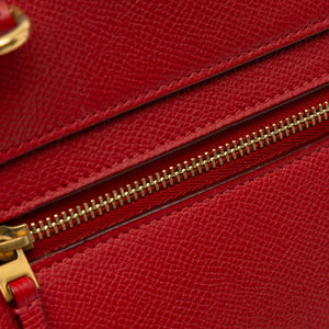 Celine Belt Bag Micro Red Calfskin