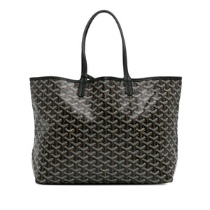 Goyard Saint Louis PM Black Goyardine Canvas