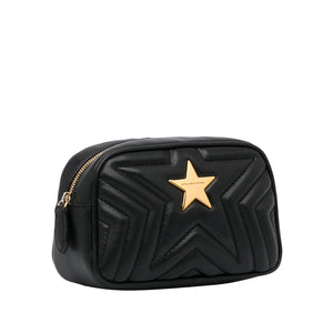 Stella McCartney Star Pouch Black Quilted Calfskin