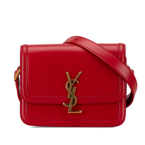 Yves Saint Laurent Solferino Small Red Leather