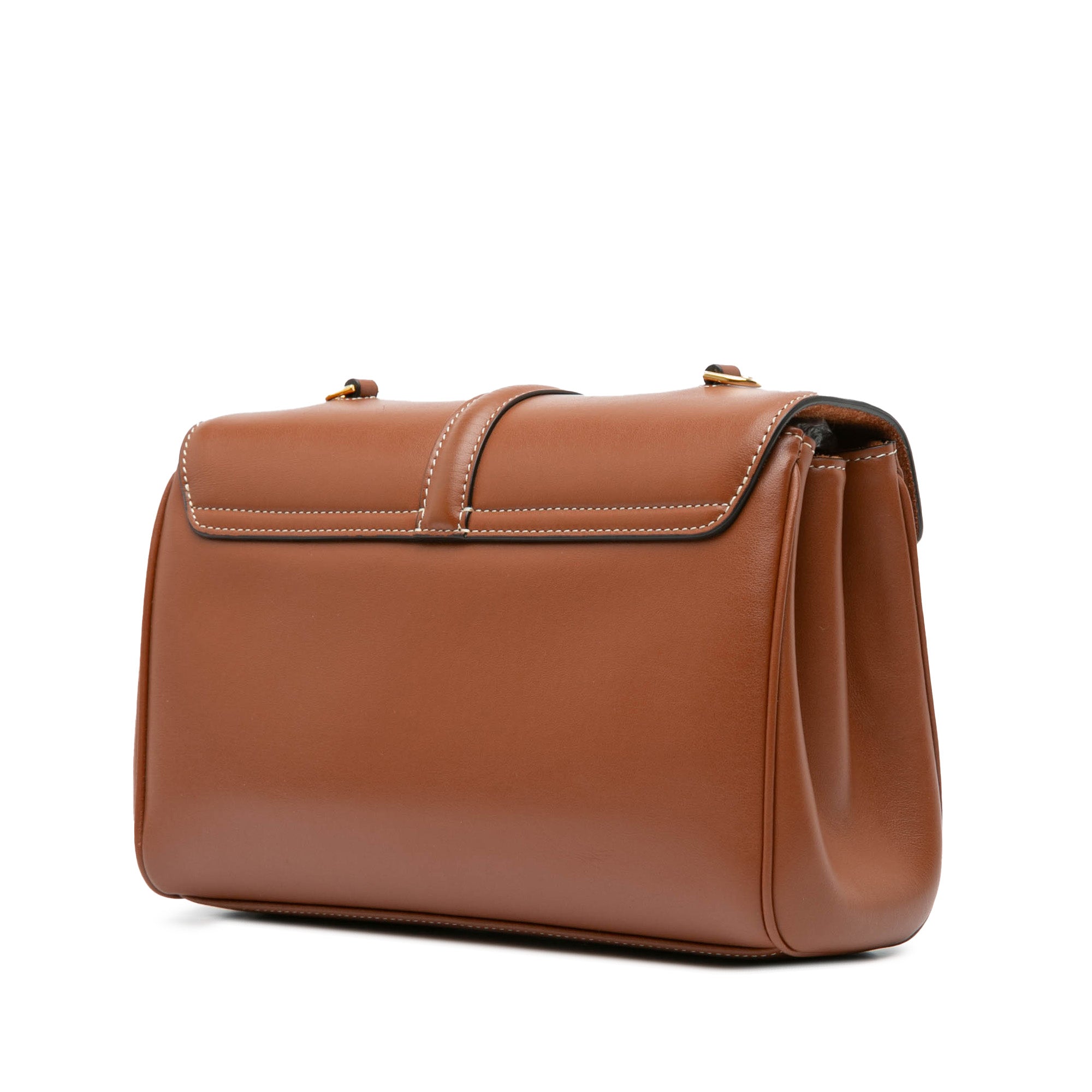 Celine Teen Soft 16 Smooth Brown Calfskin