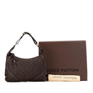 Louis Vuitton Manon MM Brown Mini Lin Monogram Canvas