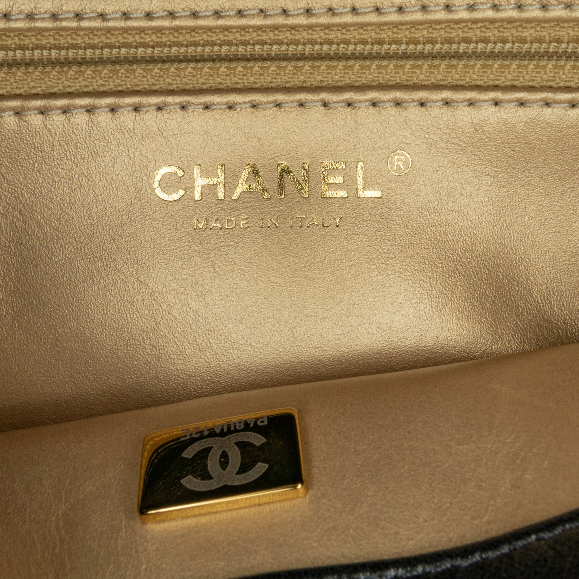 Chanel Classic Chain Black Lambskin Gold