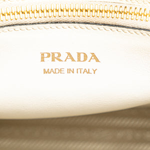 Prada City Greche Paradigme White Saffiano