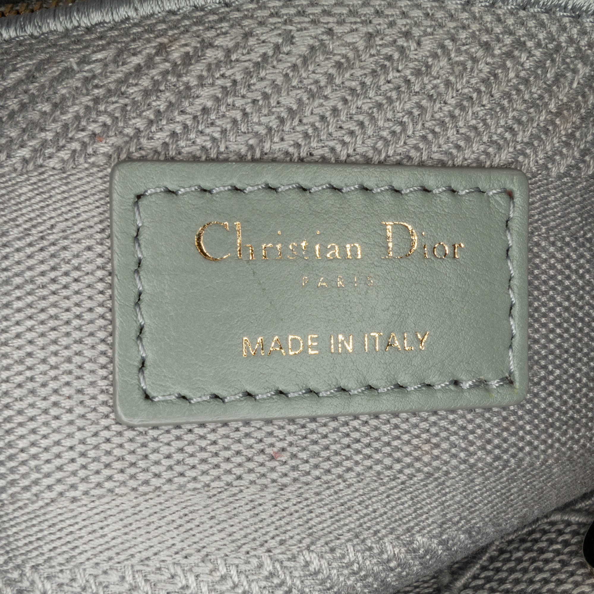 Dior Lady D-Lite Medium Grey Canvas