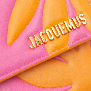 Jacquemus Le Carinu Floral Bicolor Calfskin