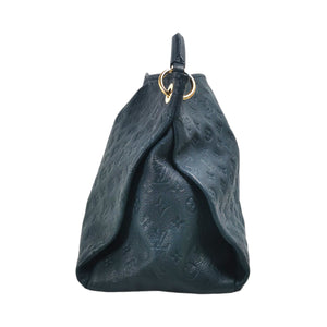 Louis Vuitton Artsy MM Hobo bag in dark blue monogram calfskin