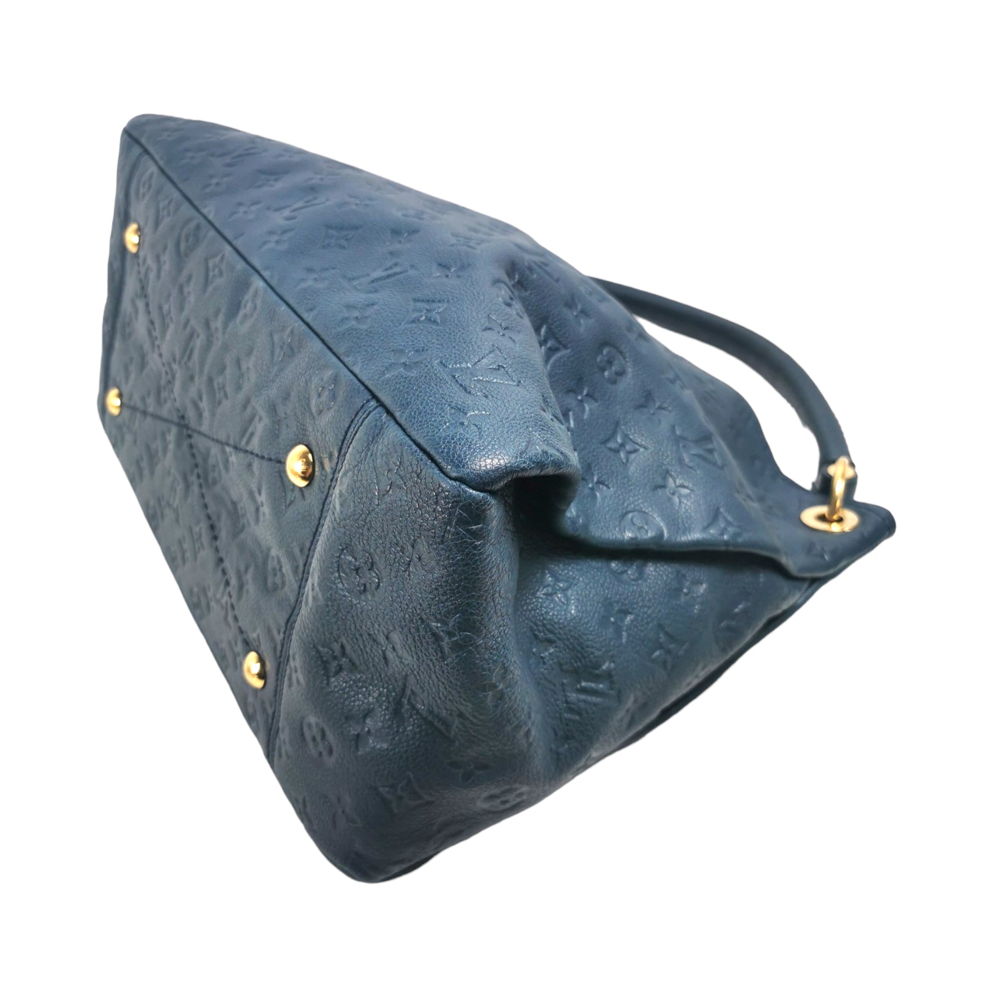 Louis Vuitton Celeste Monogram Empreinte Leather Bag