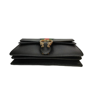 Gucci Dionysus Medium Black Leather