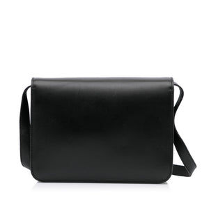 Burberry le sac TB en cuir noir