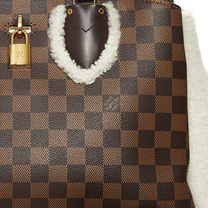 Louis Vuitton Normandy Shearling Damier level canvas