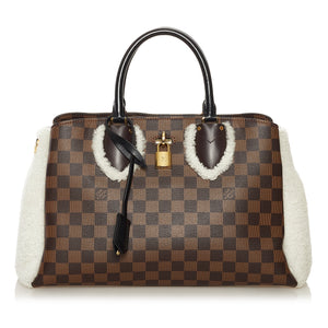 Louis Vuitton Normandy Shearling Damier level canvas