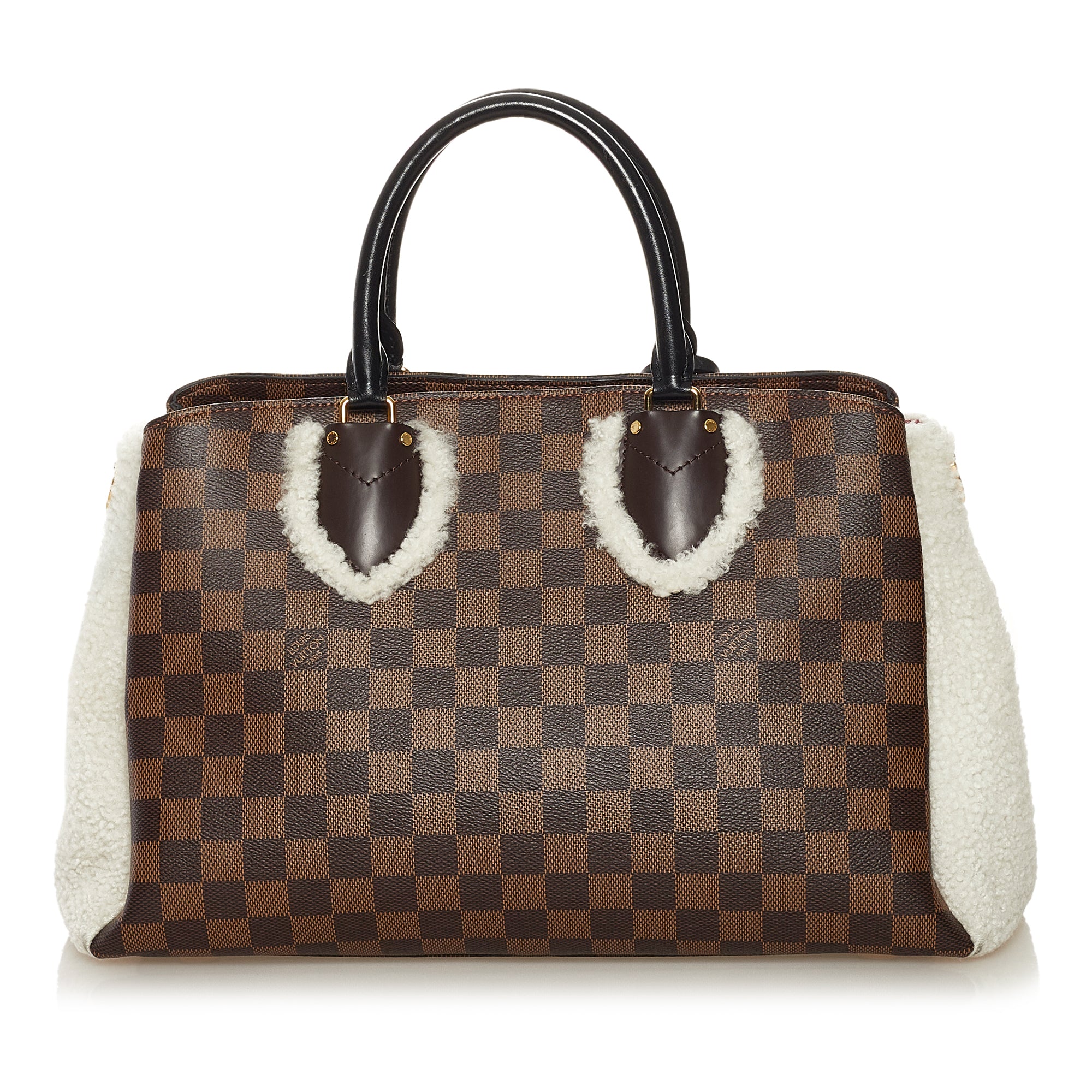 Louis Vuitton Normandy Shearling Damier level canvas