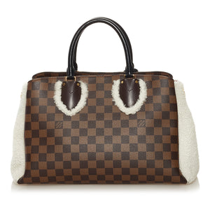 Louis Vuitton Normandy Shearling Damier level canvas