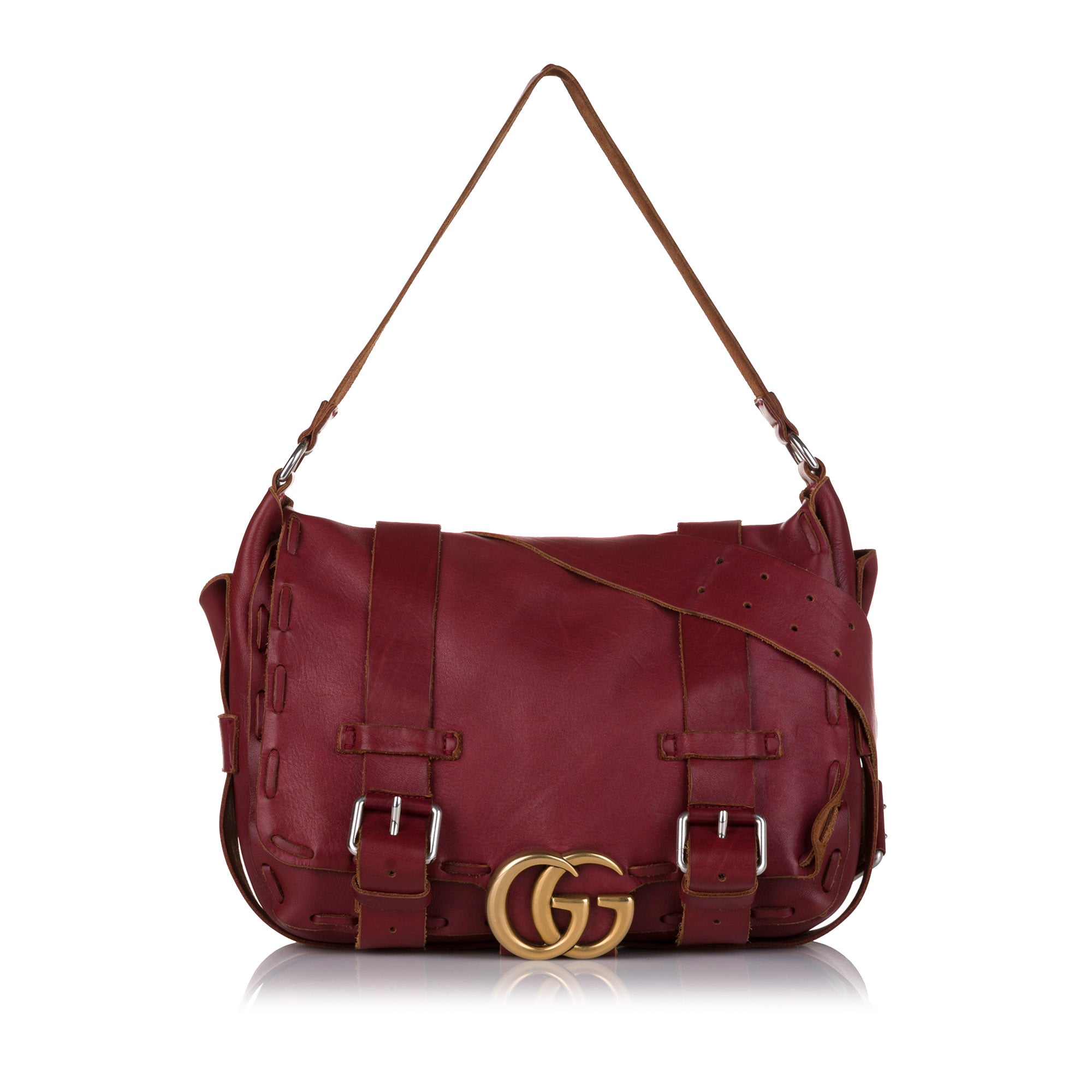 Gucci GG Messenger Bag Red